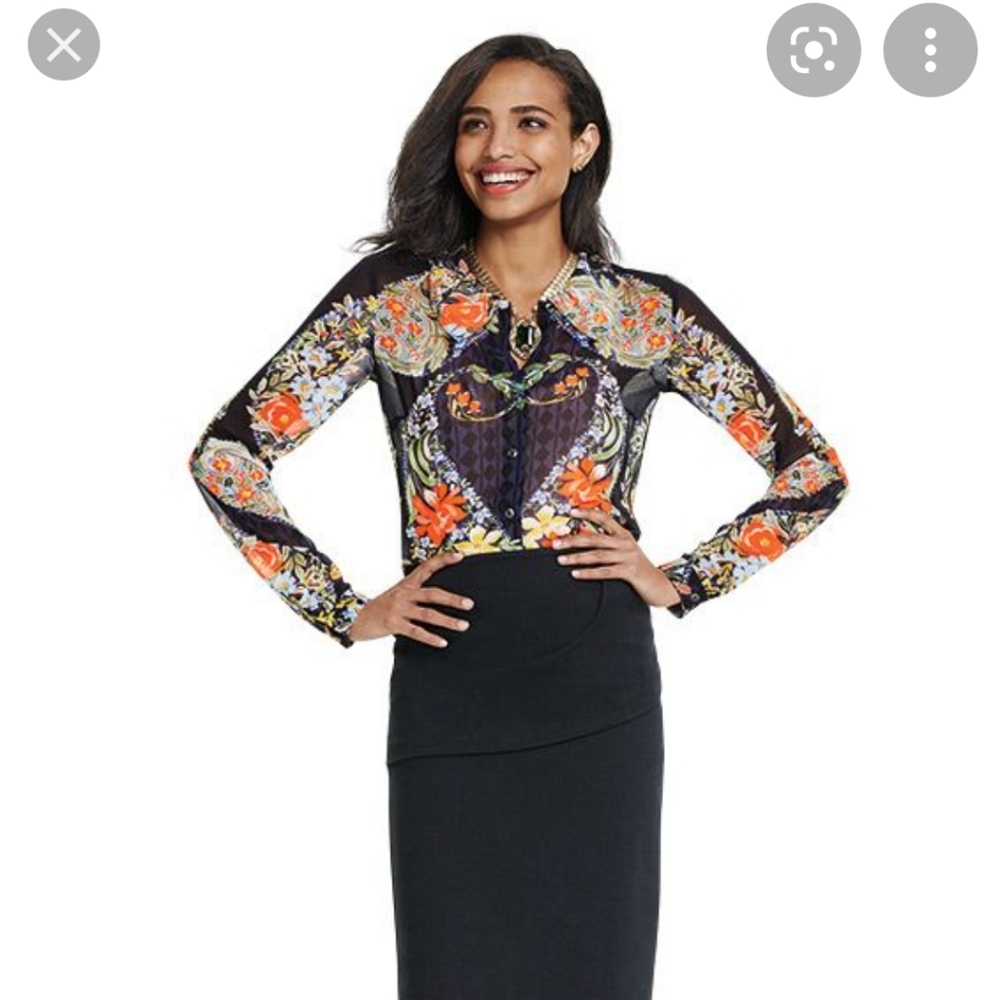 Cabi Amour Blouse XS